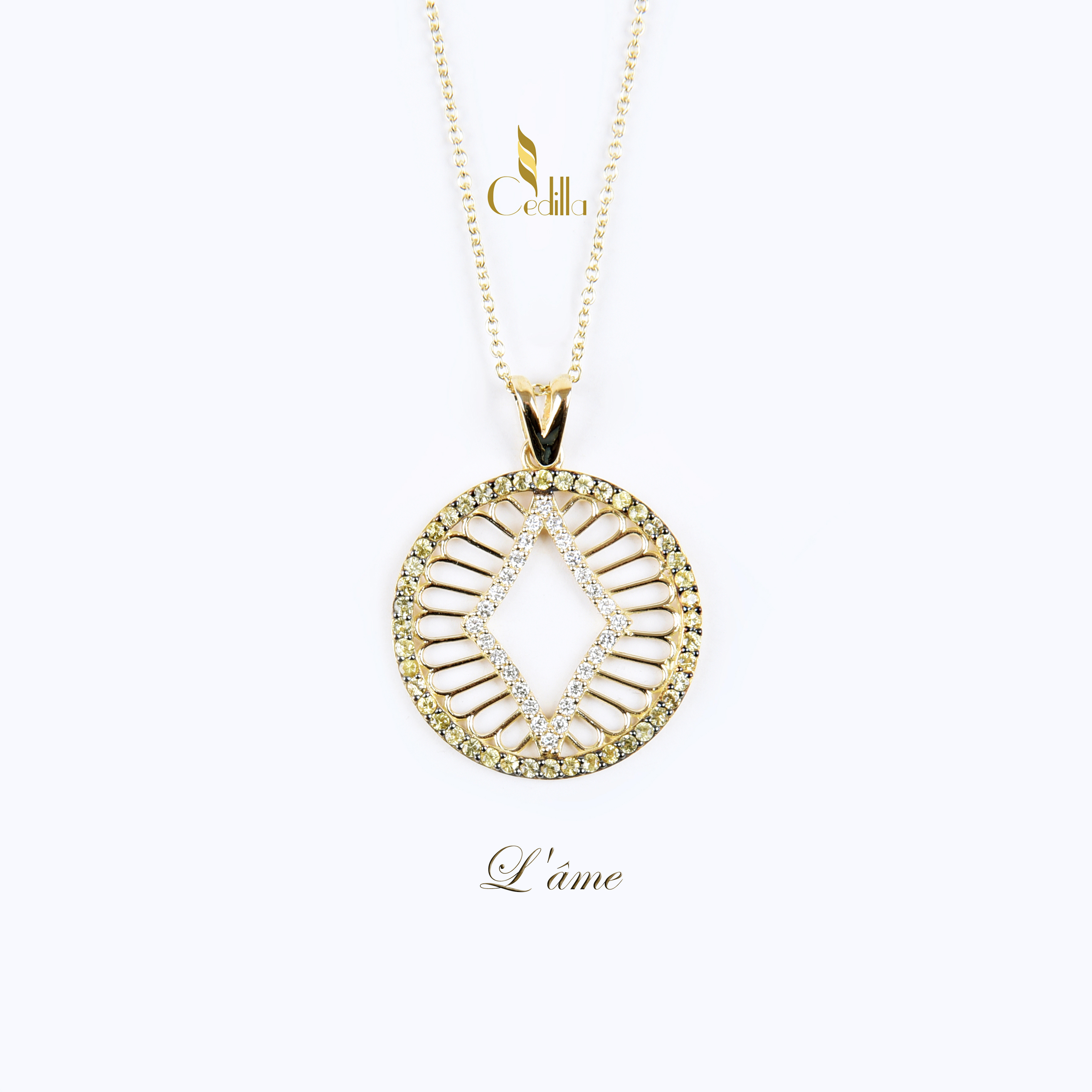 18K gold chain for ladies